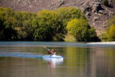 Kayak on the Clutha River